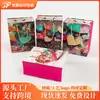 Sacolas de Presente de Ano Novo Transfronteiriças, Sacolas de Presente de Natal e Dia dos Namorados Chinês, Sacolas Personalizadas para Roupas em Formato de Coração, Sacolas Tote de Lembrança
