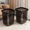 Cubo de Basura para Uso Doméstico Modelo Nuevo 2025, Gran Capacidad para Baño, Inodoro, Oficina, Dormitorio, Sala de Estar, Alto Valor Estético