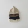 Gorro de Bebé Yipan Otoño e Invierno Estilo Coreano Sencillo y de Moda Gorro de Pío Cálido y a Prueba de Viento Gorro de Tejido de Invierno para Niños Pequeños