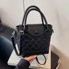 Bolsas Femininas Tendência Populares Transfronteiriças para Outono e Inverno 2025, Bolsa Transversal Casual Versátil, Bolsa de Mão, Bolsa de Ombro Acolchoada