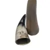 Tubo de chifre de 14 a 20 cm de comprimento ventosa de chifre tubo de raspagem de chifre pente de chifre