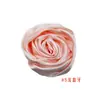 5,5cm Botão de Rosa de Seda Cetim DIY Decoração de Flor de Mão Flor de Tecido Acessórios para Roupa Estilo Coreano Flor Tridimensional