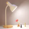Lámpara de Escritorio para Estudiar, Estilo Femenino, Lámpara de Escritorio LED para Lectura Controlada por Mando a Distancia, Lámpara de Mesita de Noche para Dormitorio, Exclusivo de Almacén Lightning