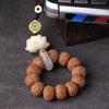 Colgante para Llaves de Coche con Forma de Diamante y Bodhi, Adorno con Hebilla de Anillo, Cadena para Teléfono Colgante para Mujeres, Sensación Exquisita y de Alta Gama, Año del Caballo 2026