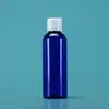 Frasco plástico flip top 5ml 10ml 15ml 20ml 25ml 30ml frasco de amostra PET para emulsão frasco secundário