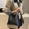 Bolso Cubo para el Trabajo 2025 Nueva Moda Cesta de Verduras Bolso de Mujer Bolso de Hombro Versátil Bolso de Mano Cruzado