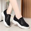 Sapatos de Malha Femininos, Sapatos de Verão de Malha da Moda, Sapatos de Mãe Novo Estilo 2024, Sapatos Casuais Vazados com Strass, Sapatos de Malha Femininos
