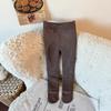 Ropa Seleccionada Cuidadosamente Weimumu para Niños Leggings para Niñas Forrados de Felpa Otoño e Invierno Nuevos Pantalones de Terciopelo Estilo Coreano para Niños Calcetines para Bebés