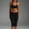 Conjunto deportivo de secado rápido para exteriores Chen Shijie con almohadillas en el pecho, conjunto de sujetador de yoga para usar por fuera, ropa de yoga que realza el busto