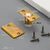 Topes Magnéticos para Puerta de Hotel, KTV, Salas Privadas, Tope de Puerta con Cerradura de Cobre para Puertas de Madera, Posicionador de Puerta Invisible, Bola Superior de Acero Inoxidable