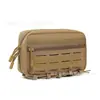 Nueva bolsa accessory molle de estilo militar para exteriores, kit de primeros auxilios táctico portátil, bolsa de almacenamiento de herramientas, bolsa para senderismo al aire libre