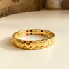 Popular Metal Transfronterizo Europeo y Americano Imán de Cobre Rojo Antiguo Pulsera Retro Fila Ancha Desmontable Pulsera de Pareja