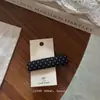 Pinza para el pelo geométrica de lunares blancos y negros estilo Ins coreano nuevo, Pinza de flequillo moderna y simple, Pinza lateral, Accesorio para el cabello