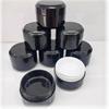 Frasco de Cola de Diamante Adesiva Grande Cola de Esmalte para Unhas Preto e Branco Vários Frascos de Cola Sub-Envase Plástico Pp Frasco Fosco à Prova de Luz Atacado