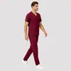 Nuevo producto Meikedo: Ropa de trabajo para clínica dental, uniformes tipo scrub de manga corta, ropa de trabajo para quirófano, uniformes tipo scrub dentales