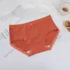 Calzones de Algodón Puro Finos de Verano para Mujer Estilo Japonés Estampado Estilo Girly Lindo Estudiante Triángulo Todo Algodón