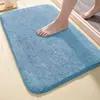 Tapete de Chão Espesso para Banheiro Tapete de Entrada Absorvente de Água para Vaso Sanitário Tapete para Casa Almofada para Pés de Vaso Sanitário Fábrica de Origem Atacado