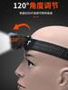 Linterna Frontal con Sensor Inteligente, Linterna Frontal Potente para Montar en la Cabeza para Exteriores, Lámpara de Pesca Nocturna de Larga Duración con Litio Recargable por USB