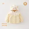 Roupas de inverno para bebês, blusas infantis de inverno, roupas infantis com capuz, blusas para meninos, roupas de inverno com forro de fleece, roupas unissex espessadas