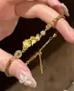 Producto Popular de Xiaohongshu: Año tras Año, Siempre Habrá Peces - Belleza Oriental de Alta Gama Koi Retro Artesanía Cepillada Collar y Pulsera