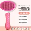 Pente Removedor de Pelos de Pet, Pente para Gato, Limpador de Pelos de Cachorro, Remove Pelos Soltos, Pente de Agulhas para Teddy Bichon, Suprimentos para Banho de Pet, Limpeza Profunda