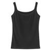 2024 Verano Nuevo Chaleco Modal Camisola Entallada Transpirable Jersey de Fondo Ropa Exterior Chaleco de Niña
