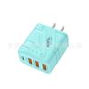 Carregador de parede multi-porta para celular Mecha 5V2A é adequado para celular Apple Android 3USB 1PD carregador