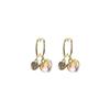Pendientes de diamantes de imitación coloridos y encantadores de la dulce sirena Ji, nuevos pendientes de diseño de nicho de moda de alta calidad