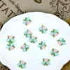 Nuevas Flores de Resina 3D Frutas Decoración DIY Pasador Colgante Collar Pendiente Accesorios Materiales