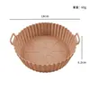 Pan de silicona para hornear, plato para barbacoa, tapete, freidora de aire, pan de silicona para hornear, bandeja para horno doméstico, superventas transfronterizo