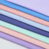 Tejido de Seda Helada para Ropa Deportiva de Nailon de Alta Elasticidad, Sensación Fresca, Multiestilo, Color Sólido, Corte Delgado, Transpirable, Protector Solar