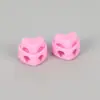 Pinzas de Resorte Coloridas Personalizadas, Pinzas Decorativas con Cordón en Forma de Corazón para Dobladillos de Chaquetas y Pantalones, Botones de Presión de Plástico con Doble Agujero