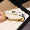Pulseira de aço inoxidável estilo luxo leve para mulheres, cravejada com zircônia, bracelete aberto olho grego, joias de alta qualidade empilháveis atacado