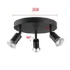 Lâmpada de Teto LED Multi-Cabeça Gu10 Venda Quente Transfronteiriça Lâmpada de Teto LED Rotativa Spot LED de Montagem Superficial Lâmpada de Teto LED