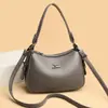 Bolso Cuadrado Pequeño de Comercio Exterior Nuevo para Mujer, Bolso para Mamá de Mediana Edad, Bolso Cruzado de Hombro de Gran Capacidad para Viajes, Bolso de Mano Simple de Nicho