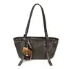 Bolso de mano de alta gama, estilo vintage, gran capacidad para mujer, nuevo y moderno bolso de hombro para el día a día 2026, bolso tote relajado