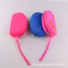 Billetera de Lazo de Silicona Billetera de Silicona Monedero Creativo Billetera con Cremallera de Lazo de Silicona