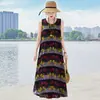 Vestido de Algodão e Seda de Alta Qualidade para Mães, Super Estiloso, Novo Modelo 2026, Vestido Regata de Verão Estilo Férias Relaxantes para Mulheres