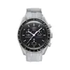 Adecuado para la Serie Planetaria 20mm Correa de Reloj de Liberación Rápida Curva Correa de Reloj Especial de Caucho Co-Branded Omega Swatch