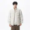 Nasa Invierno Nuevo Cuello Alto Ligero Chaleco de Plumas para Hombre Engrosado Cálido Holgado Casual Chaleco Chaqueta de Plumón de Pato