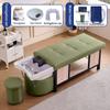 Lavabo Cerámico Cama para Lavar el Cabello Barbería Cama Completamente Horizontal Salón de Belleza Centro de Ocio Salón de Peluquería Salón de Peluquería Función Cama de Belleza para Celebridades de Internet