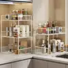 Estante de almacenamiento multifuncional para cocina, estante de almacenamiento para condimentos, aceite, sal, salsa, vinagre en la encimera, estante de condimentos de múltiples capas de pie