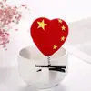 Pequeños Regalos Día Nacional Pasador de Amor Bandera Nacional Tocado de Bandera Banda para el Cabello con Bandera Pequeña Accesorios Puesto Código de Barrido Actividades Pequeños Regalos