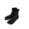 Botas para Mujer 2025 Otoño e Invierno Nuevas Mango Punta Cuadrada Chelsea Ajustadas Zapatos Planos Franceses Botines