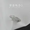 Nuevo Anillo de Monedas Ábaco para Mujer, Diseño de Nicho, Moderno y Único, Anillo Abierto Ajustable de Gama Alta, Directo del Fabricante