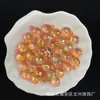 Pulsera con Cuentas de Agujero para Colgar Transparente Elástica Chapado UV de 16 mm Cadena para Teléfono Móvil Joyería para Colgar en el Coche Accesorios con Cuentas Popular al por Mayor