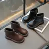 Botas Martin para Niña Estilo Británico Botines de Primavera y Otoño 2026 Nuevos Botines Cortos de Moda Otoñales Botas para Niños para Desfile de Moda