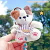 Série Expert em Culinária Boneca de Tecido Fivela Expert em Culinária Pelúcia Fofo Pingente Chaveiro Criativo Mochila Escolar