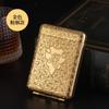 Estuche para cigarrillos estilo Shelby retro Blood, encendedor portátil para hombre, clip de cigarrillo de una pieza, estuche para cigarrillos de metal de alta calidad, venta al por mayor