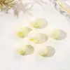 Contas Redondas de Cor Sólida com Furo Grande Cor de Primavera 10mm Contas de Acrílico Material para Miçangas DIY Artesanal Infantil Abertura 4.0mm